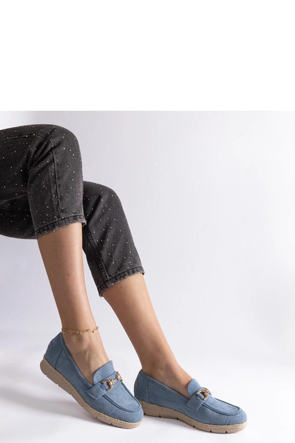  Mocassin model 207172 Solea  blue
