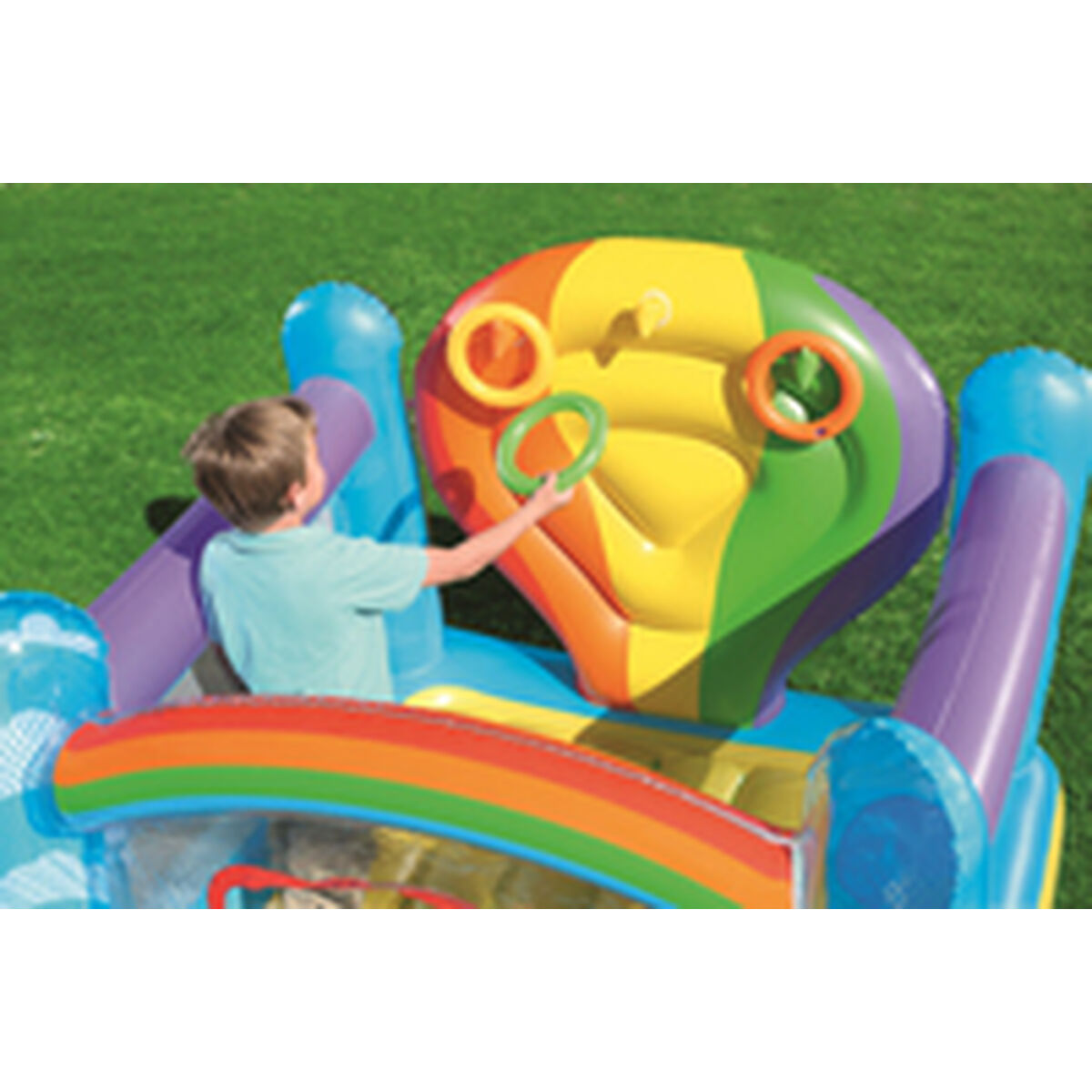 Inflatable Castle Bestway Rainbow 175 x 173 x 137 cm Inflatable Castle Bestway Rainbow 175 x 173 x 137 cm