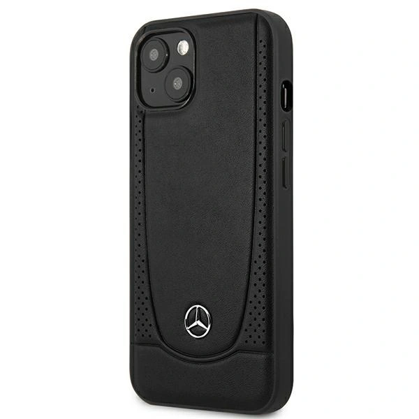 Mercedes MEHCP14MARMBK Apple iPhone 14 Plus / 15 Plus hardcase Leather Urban black