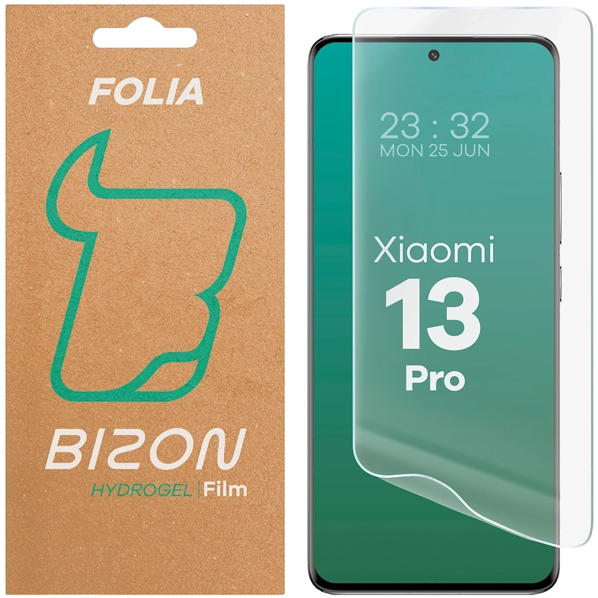 Folia hydrożelowa na ekran Bizon Glass Hydrogel Front do Xiaomi 13 Pro 