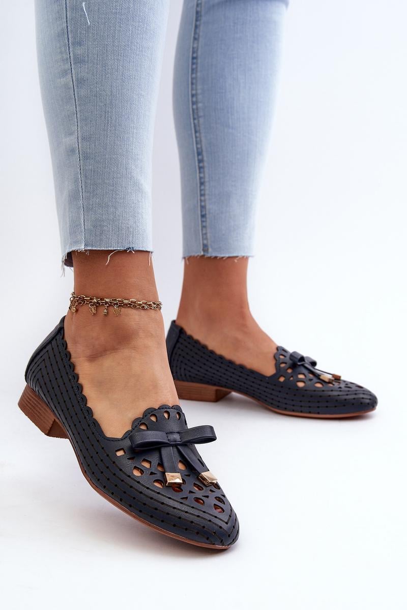  Ballet flats model 196307 Step in style  navy blue