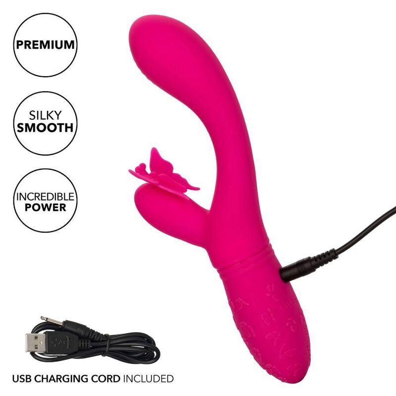 CALIFORNIA EXOTICS BUTTERFLY KISS FLUTTER PINK