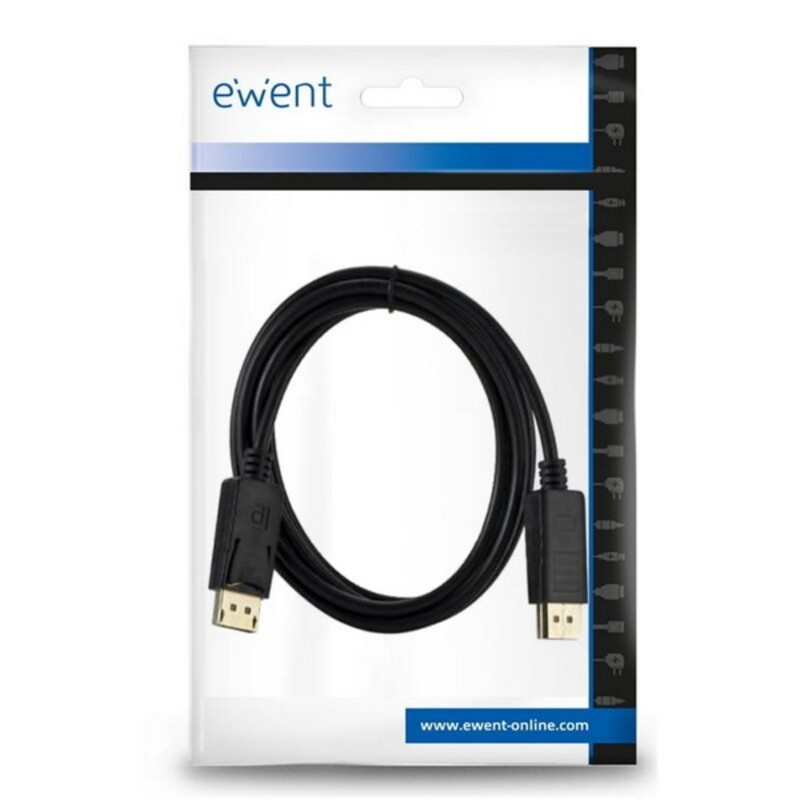DisplayPort Cable Ewent Black