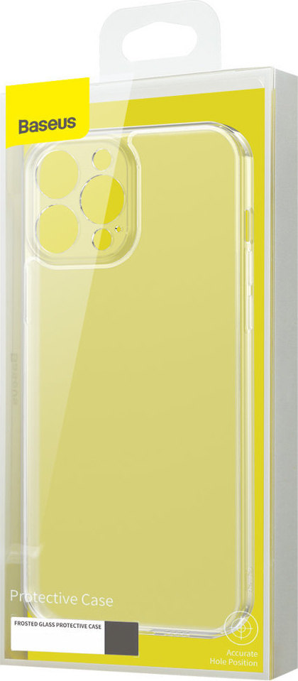 Baseus Frosted Glass Apple iPhone 13 Pro clear