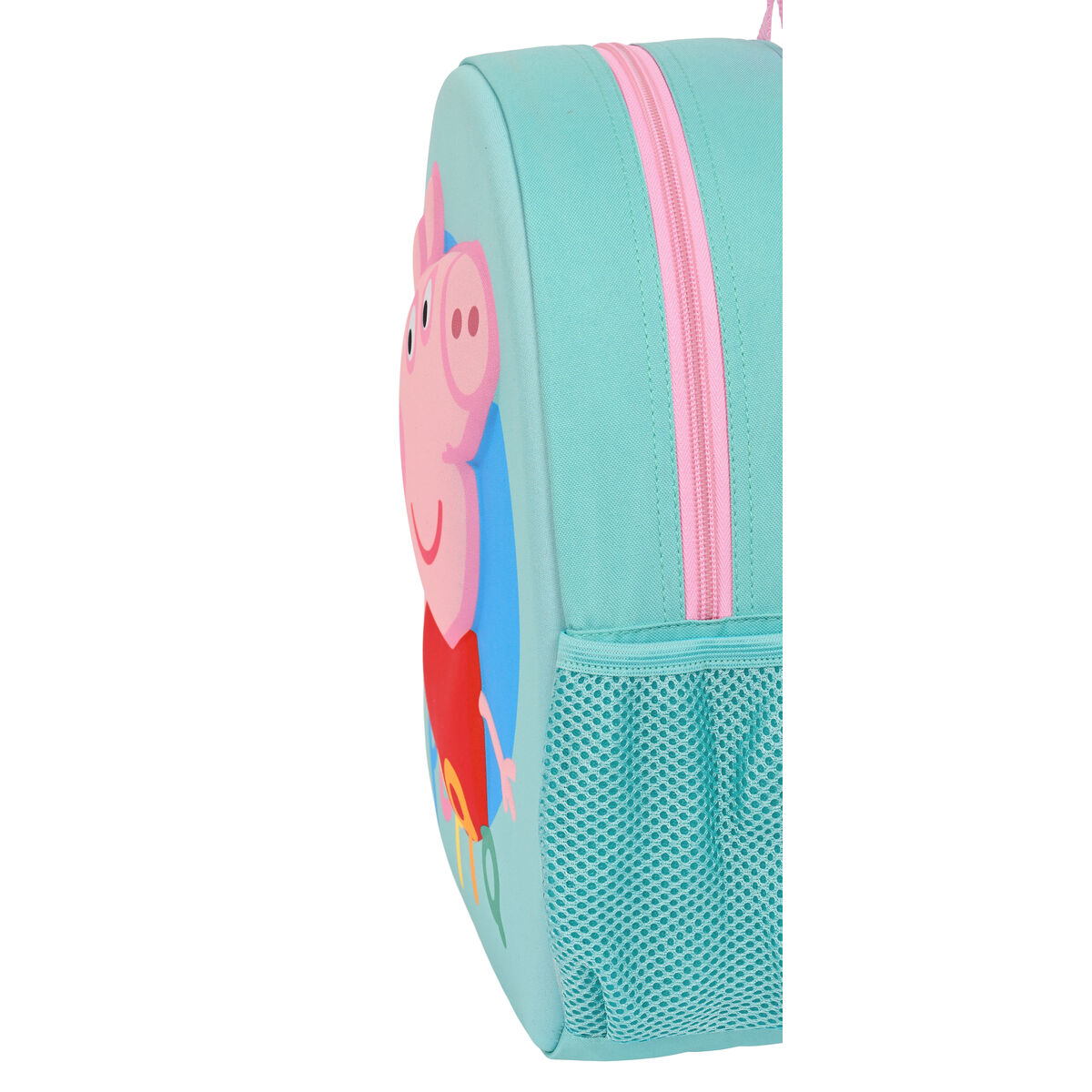 School Bag Peppa Pig Turquoise