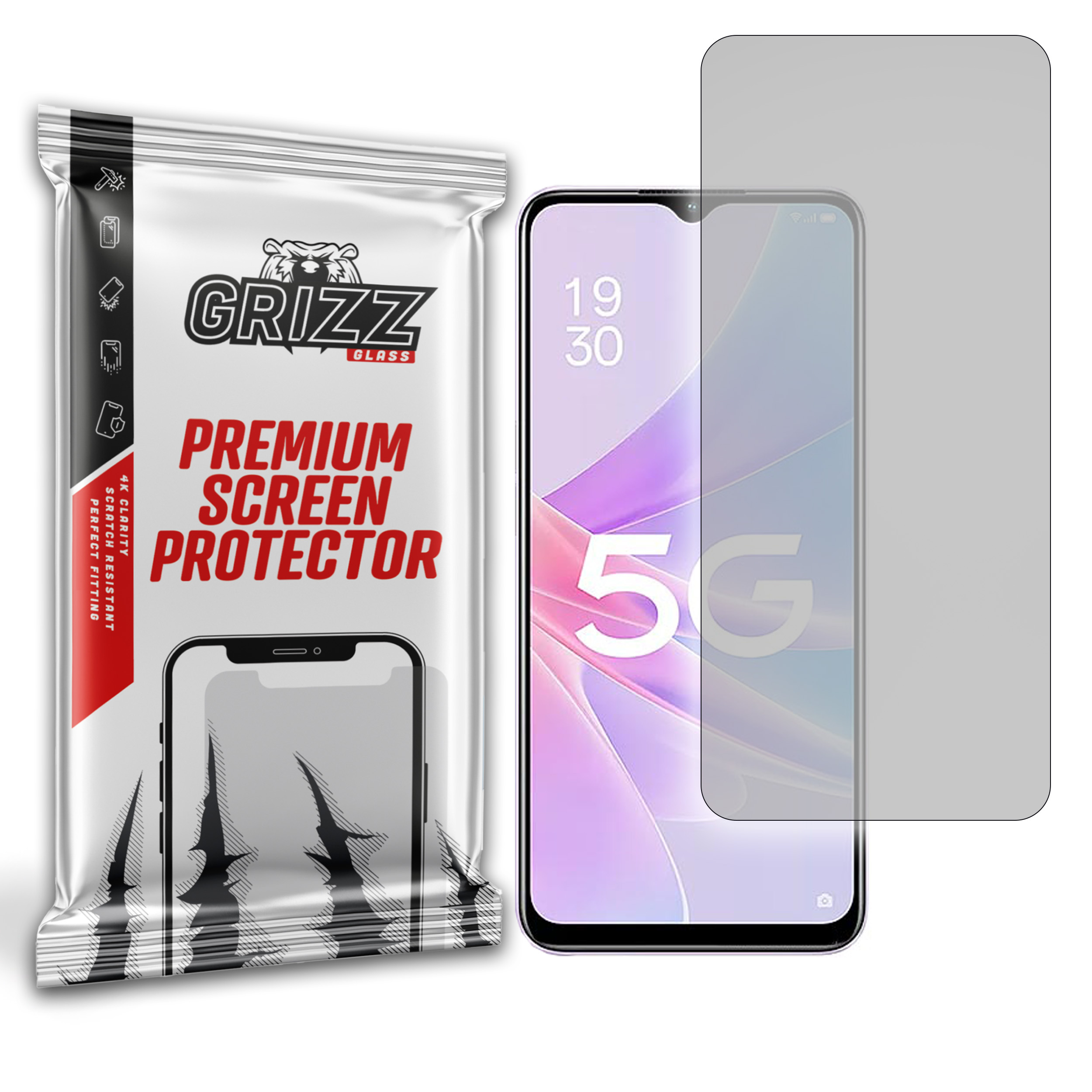 GrizzGlass PaperScreen Oppo A58 5G