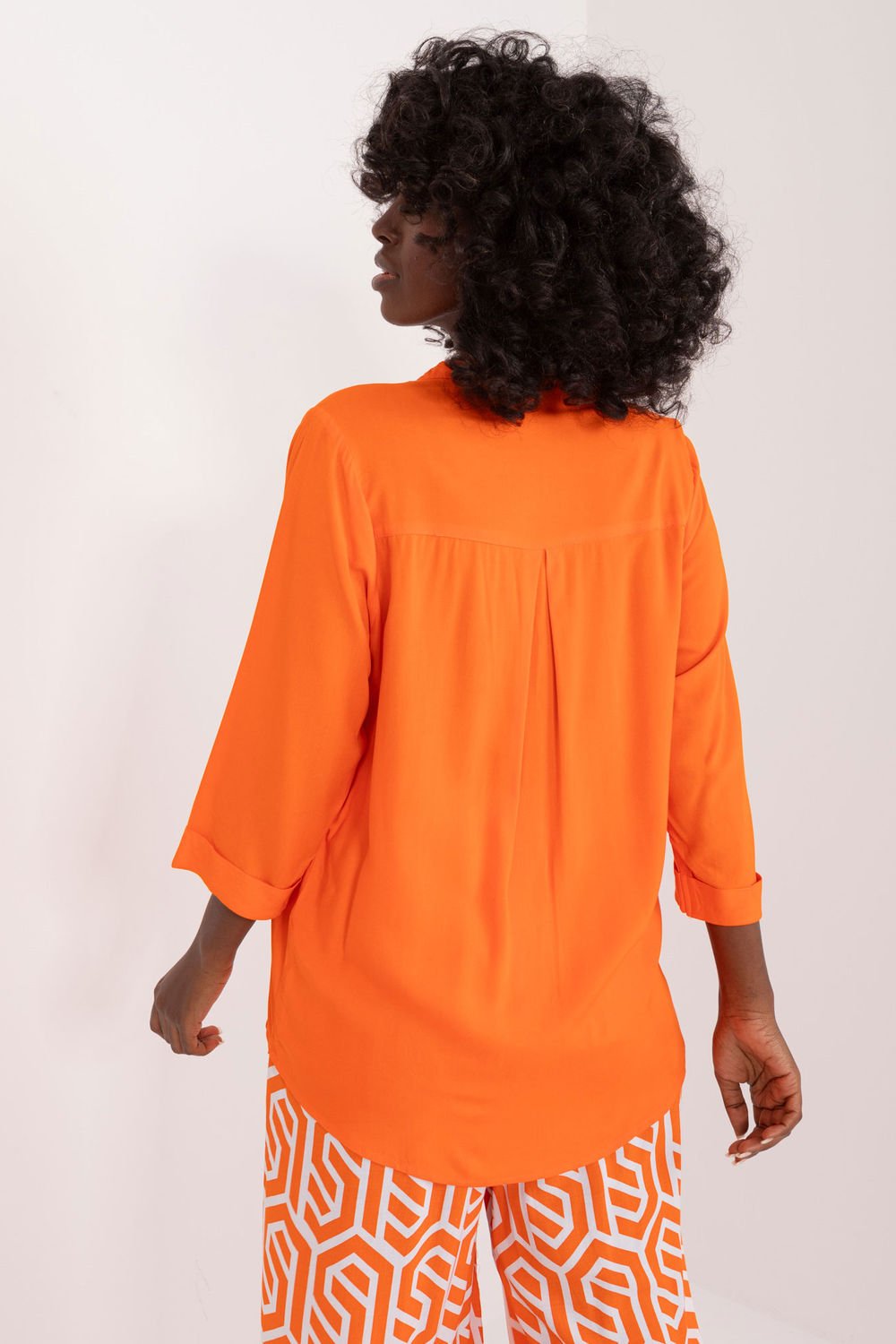  Blouse model 196920 Sublevel  orange