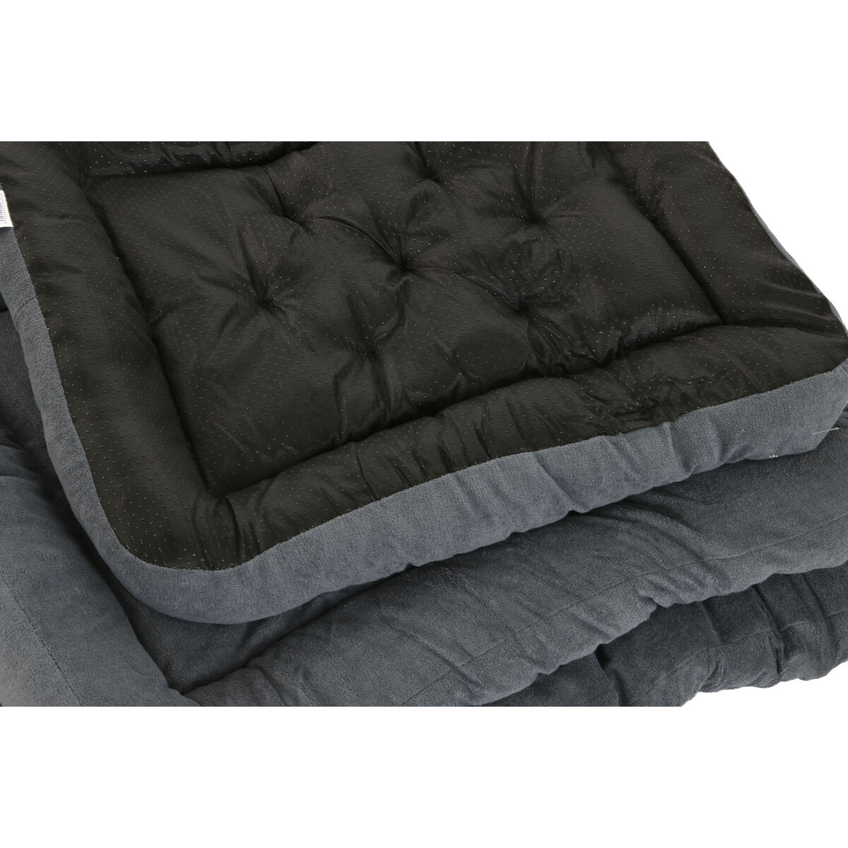 Pet bed Home ESPRIT Beige Grey Cream Dark grey 72 X 60 X 9 CM 2 Units