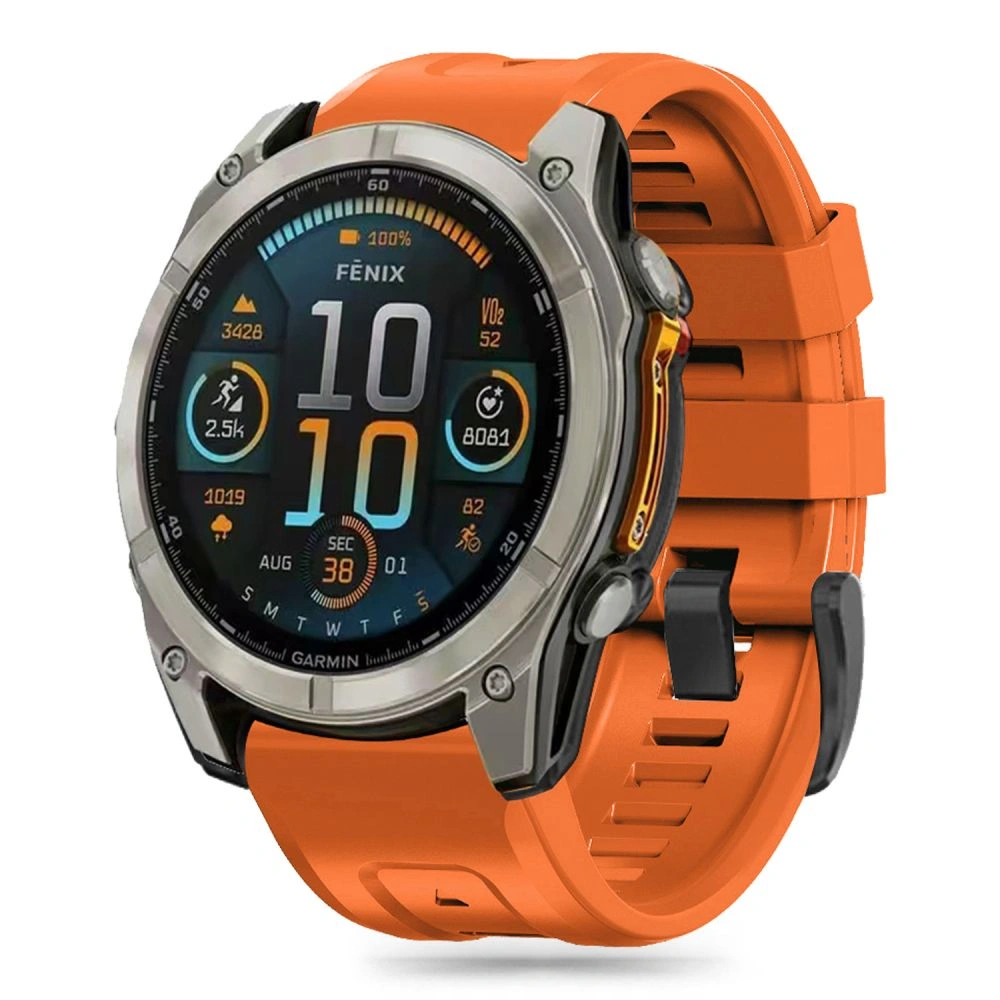 Tech-Protect Silicone Garmin Fenix 5 / 6 / 6 Pro / 7 / 8 47mm / E Orange