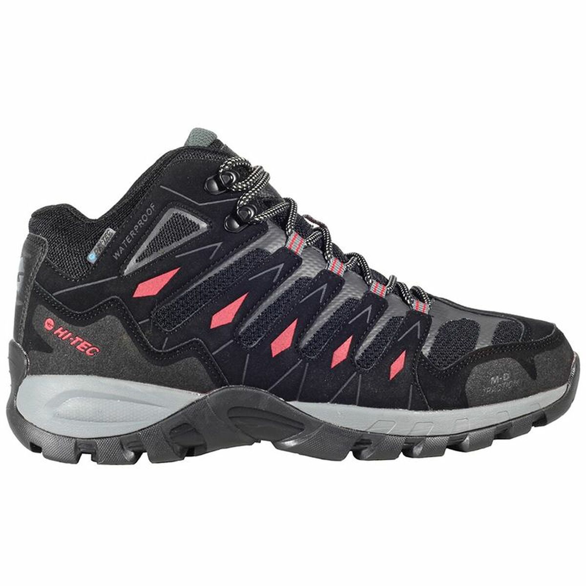 Hiking Boots Hi-Tec Corzo Mid Waterproof Black