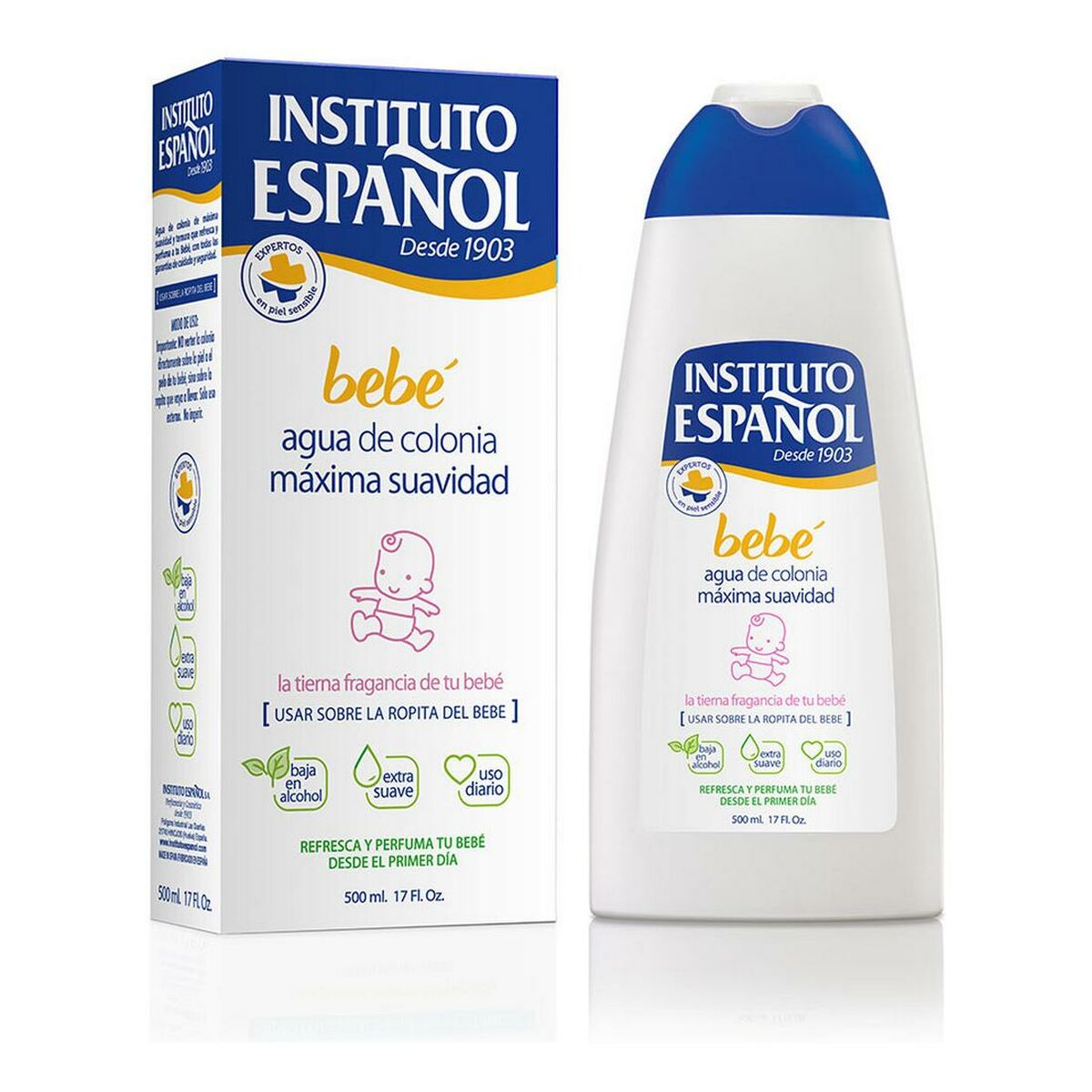 Children's Perfume Bebé Instituto Español Bebé EDC 500 ml