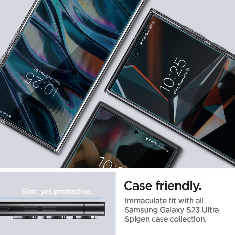 Spigen Neo Flex Samsung Galaxy S23 Ultra Clear [2 PACK]