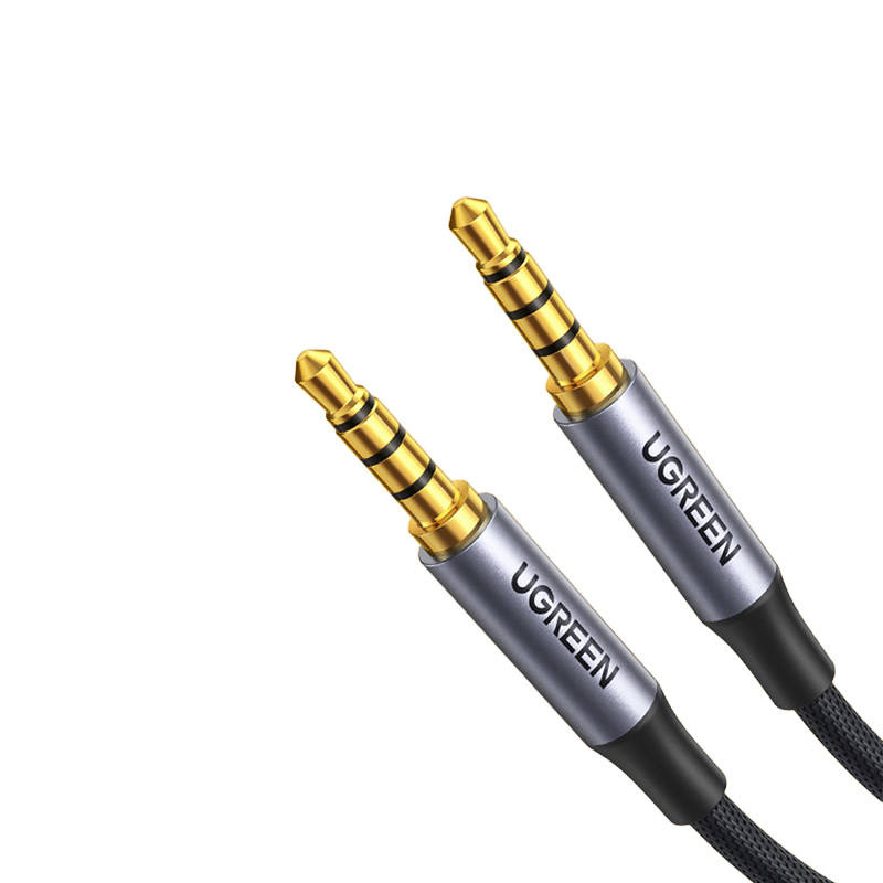 UGREEN AV183 Mini jack cable 3.5mm, AUX, 3m (black)