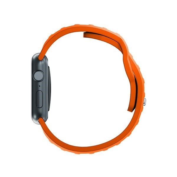 3MK Silicone Watch Strap Apple Watch 4/5/6/7/SE/8/9 40/41mm orange