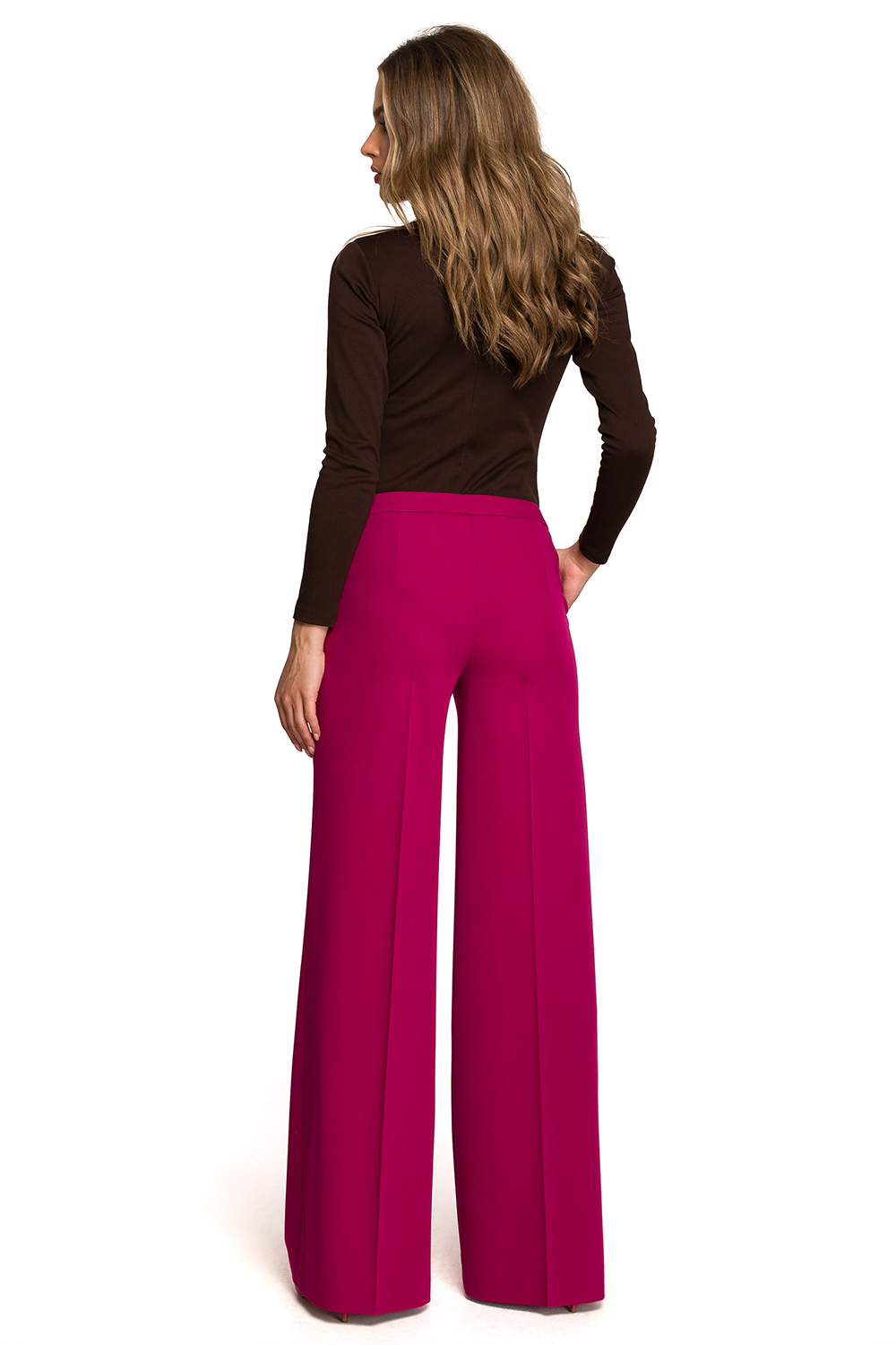  Women trousers model 171207 Stylove  violet