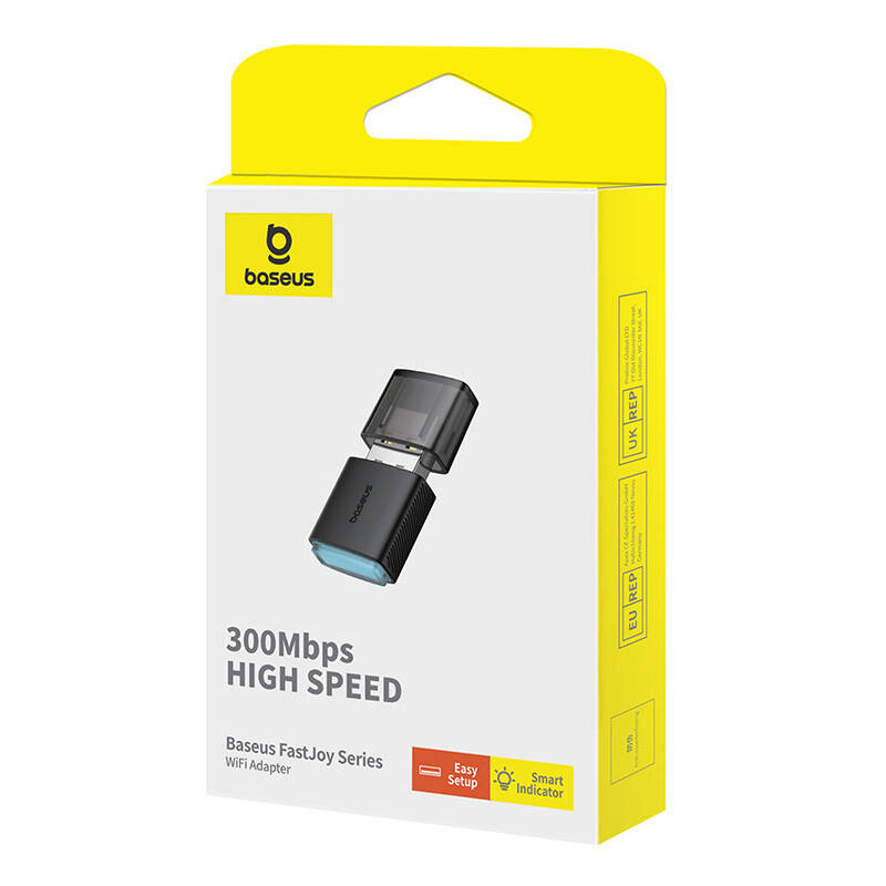 Baseus FastJoy 300Mbps WiFi adapter black