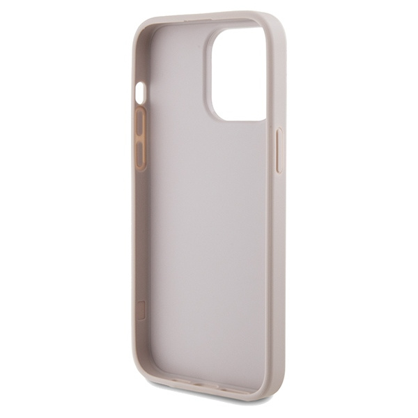 Guess GUHCP14LG4GLPI Apple iPhone 14 Pro hard case 4G Stripe Collection pink