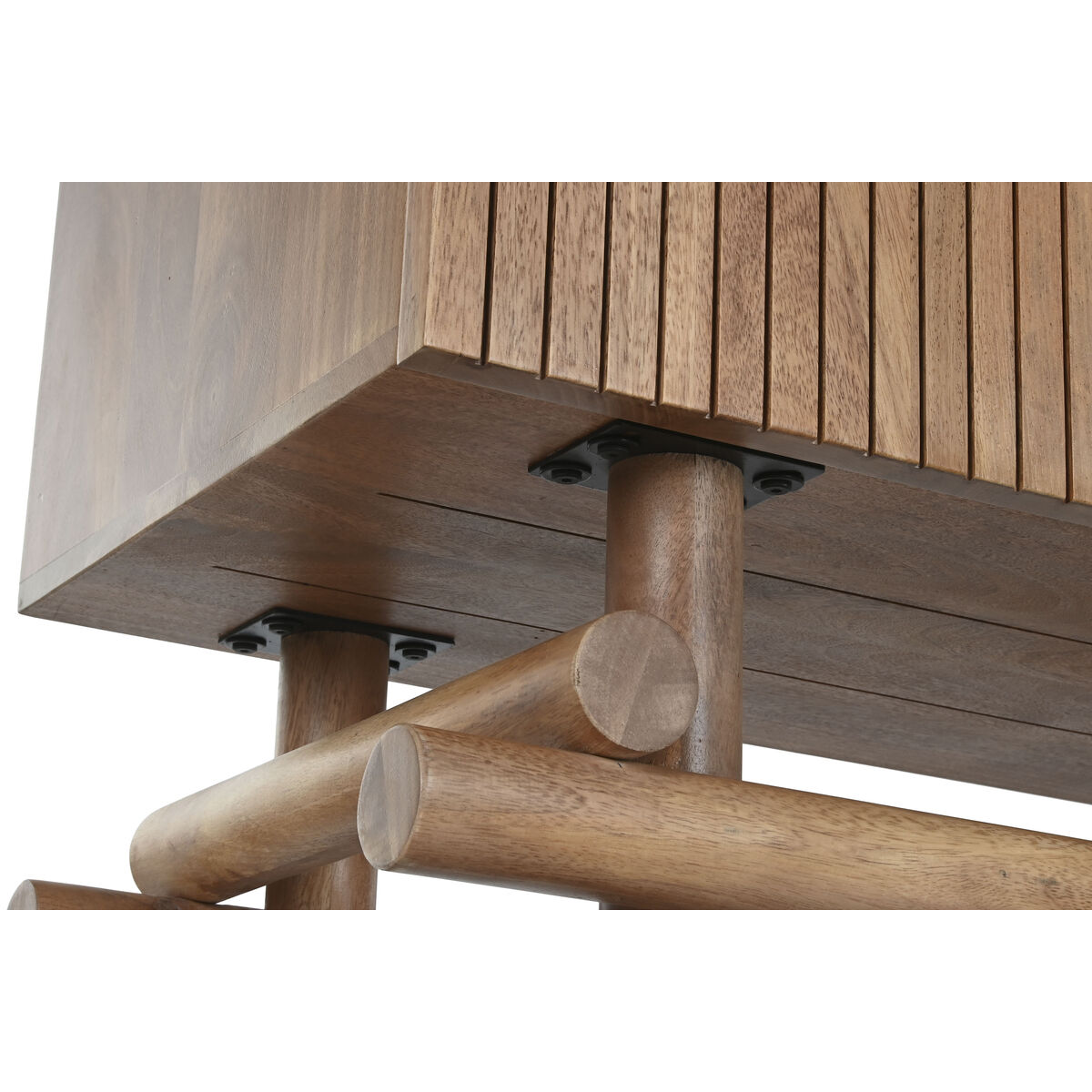 Bottle rack Home ESPRIT Natural 90 x 45 x 156 cm