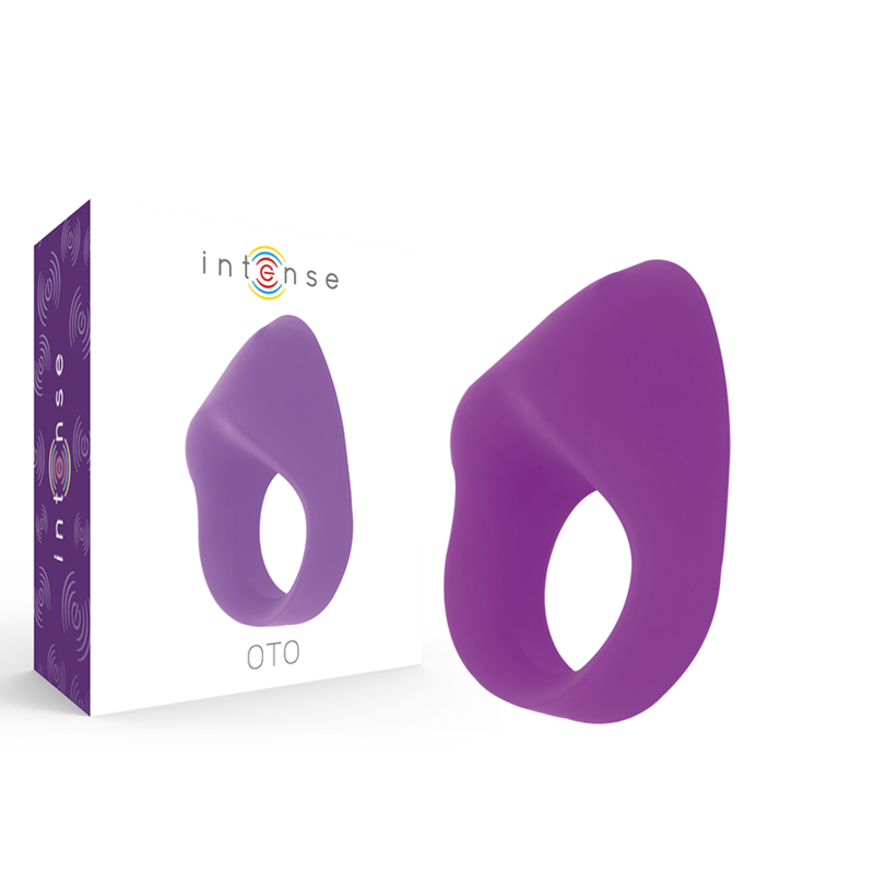 INTENSE OTO COCK RING  PURPLE RECHARGEABLE