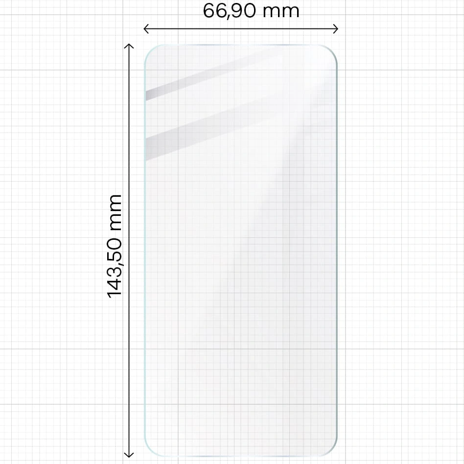 BIZON Clear 3x screen glass + camera glass Samsung Galaxy S24