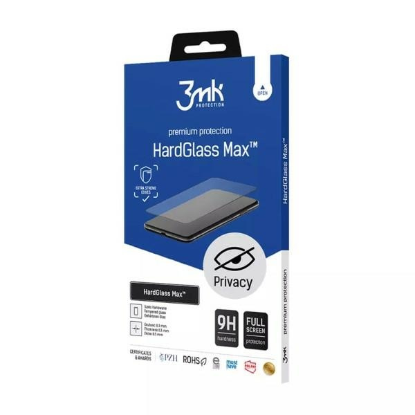3MK HardGlass Max Privacy Apple iPhone 14/13 /13 Pro black