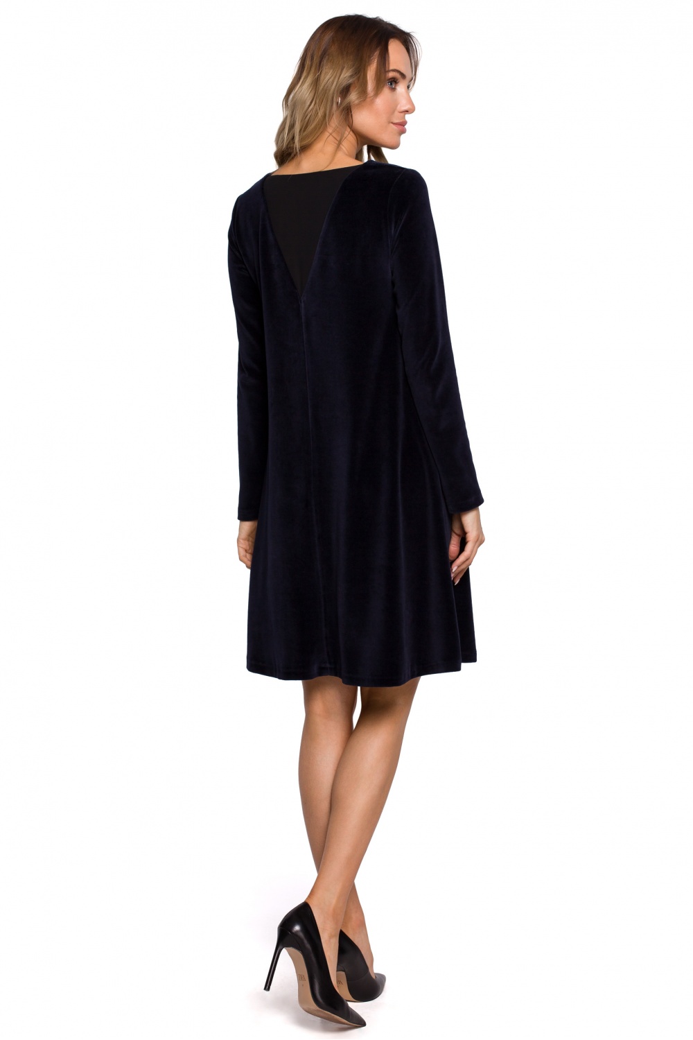 Cocktail dress model 149954 Moe navy blue Ladies