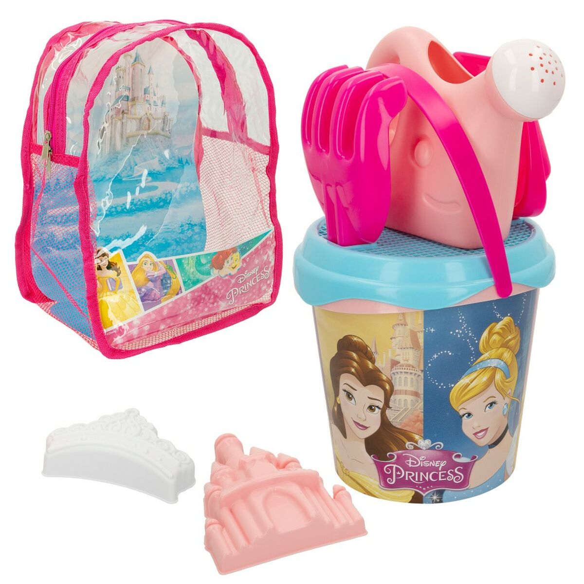 Beach toys set Princesses Disney Ø 18 cm (12 Units)