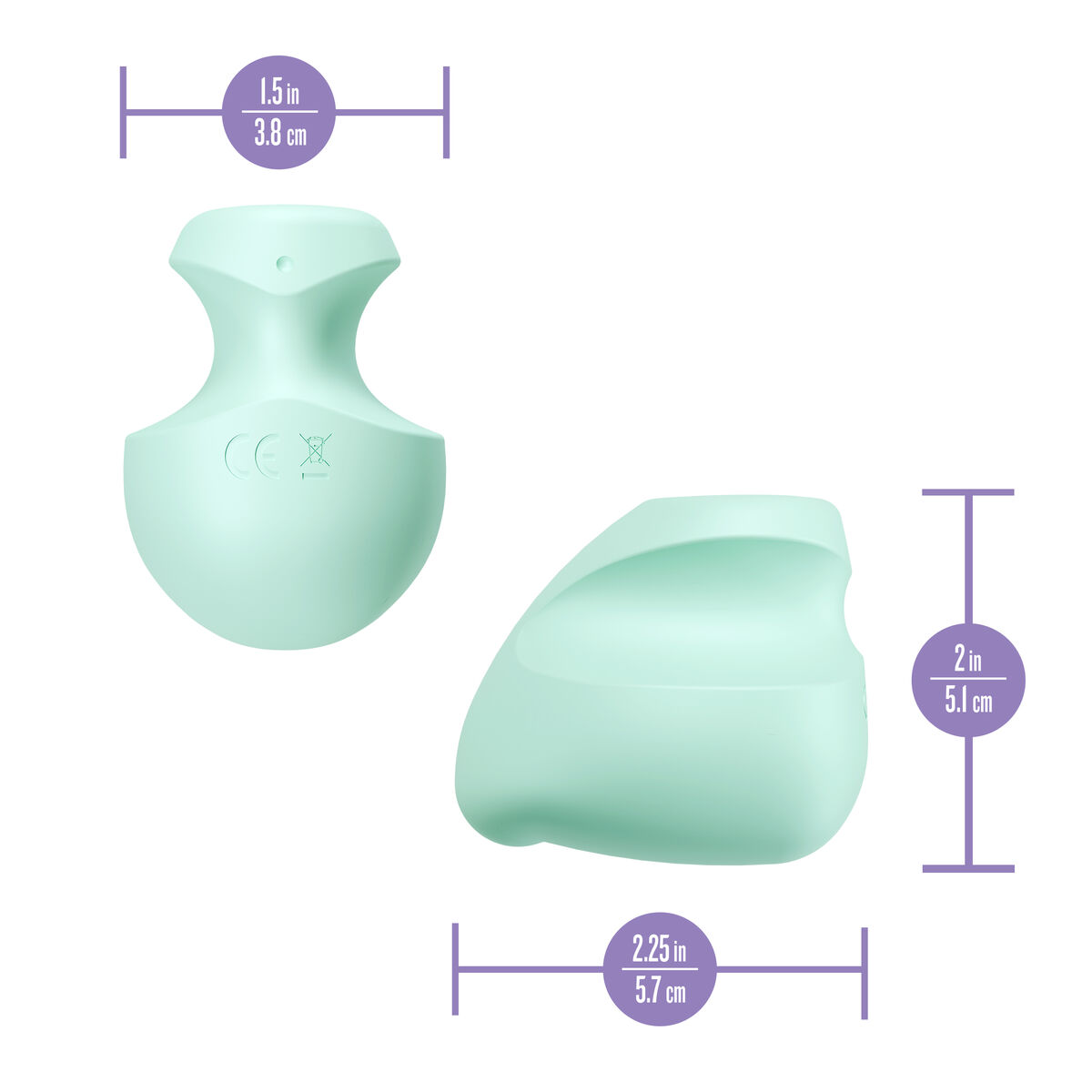 Massager Blush Play with me Green Massager Blush Play with me Green