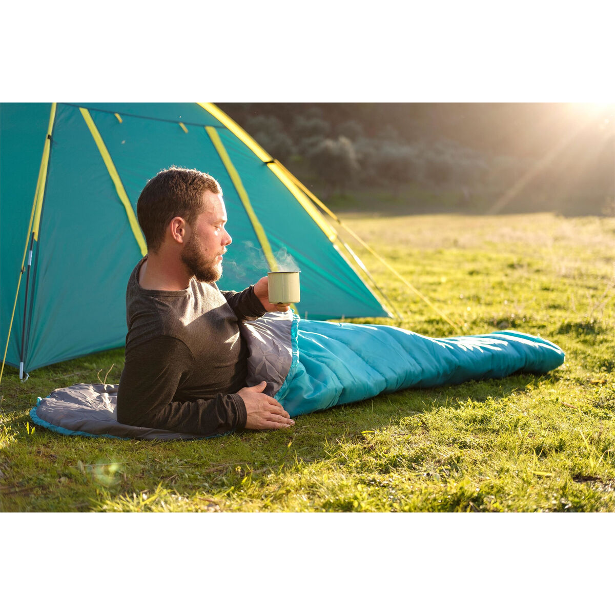 Sleeping Bag Bestway Plastic 220 x 75 x 50 cm 6º - 10 ºc Sleeping Bag Bestway Plastic 220 x 75 x 50 cm 6º - 10 ºc