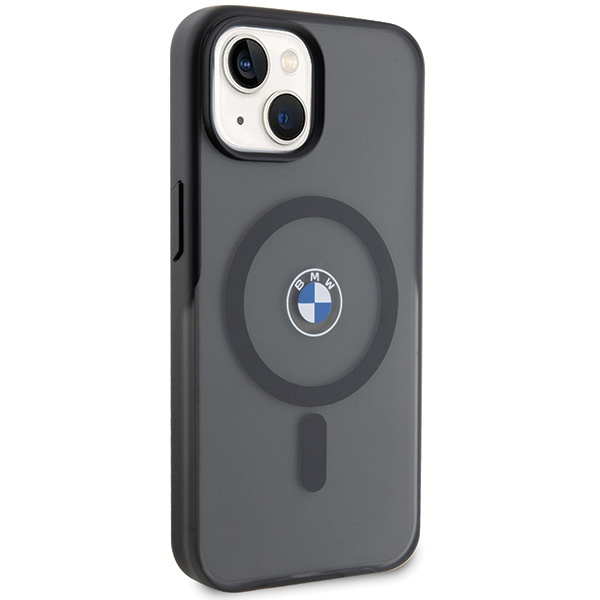 BMW BMHMP15MDSLK Apple iPhone 15 Plus / 14 Plus hardcase IML Signature MagSafe black