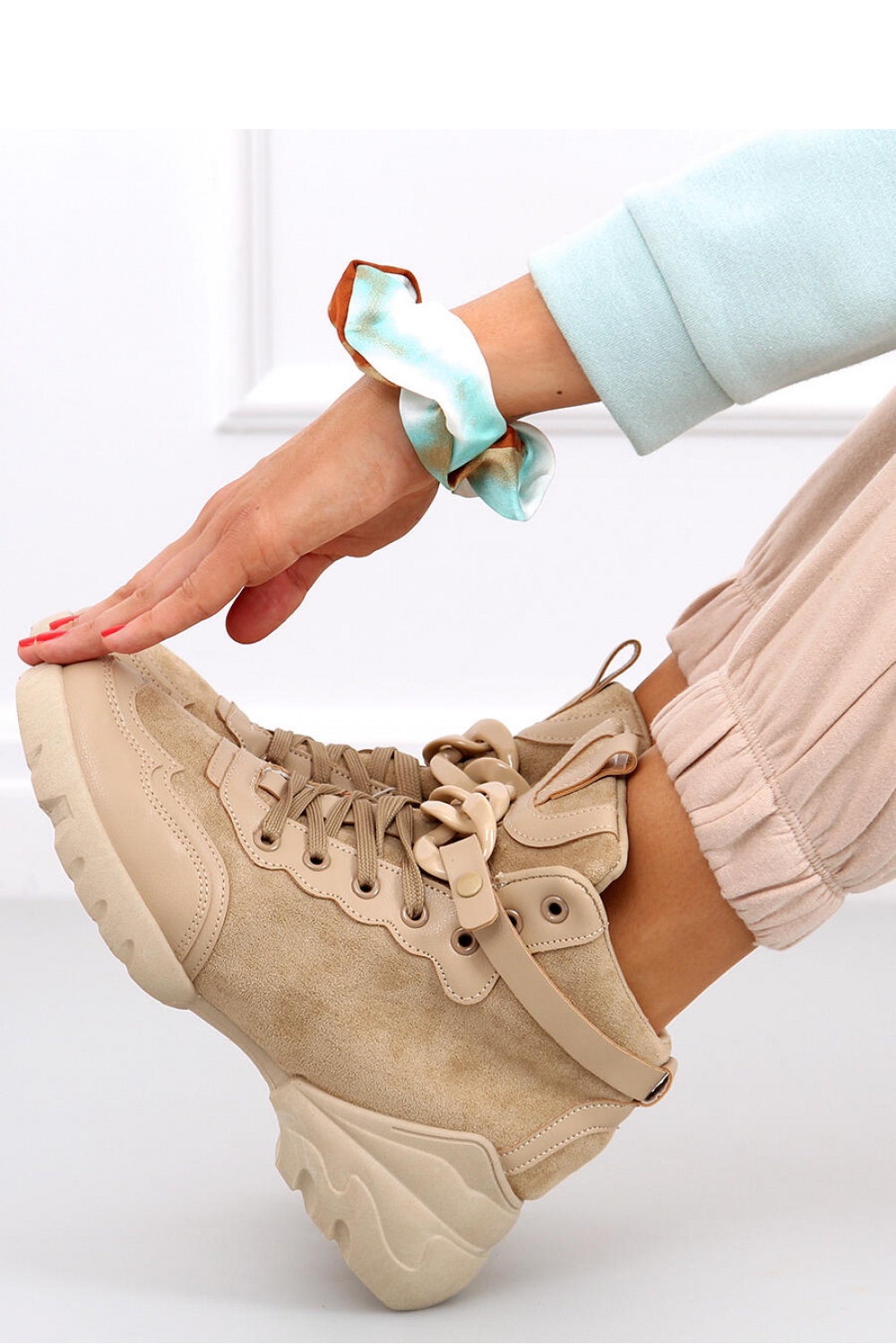 Sportschuhe model 162887 Inello beige Damen