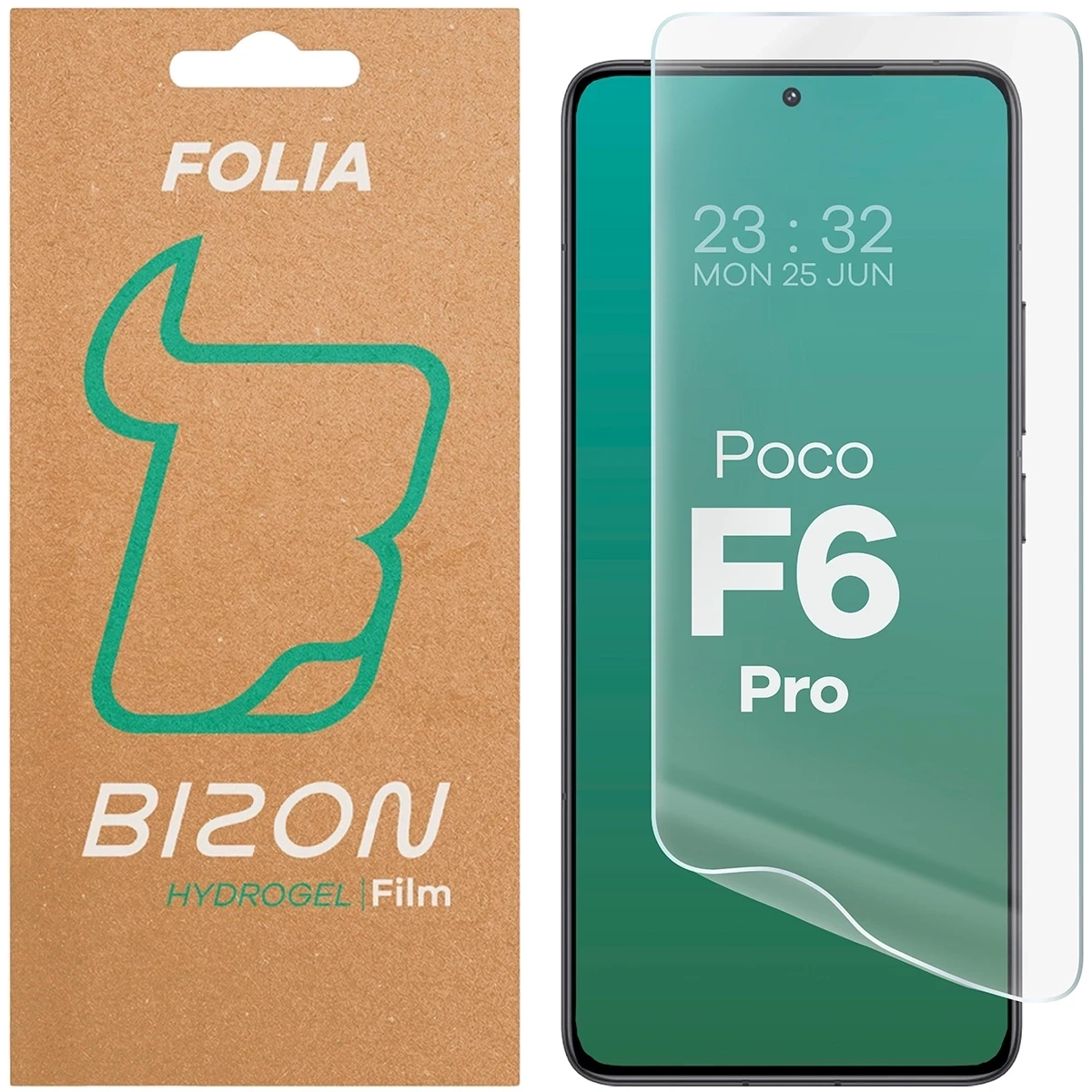 Folia hydrożelowa na ekran Bizon Glass Hydrogel Front do Xiaomi POCO F6 Pro