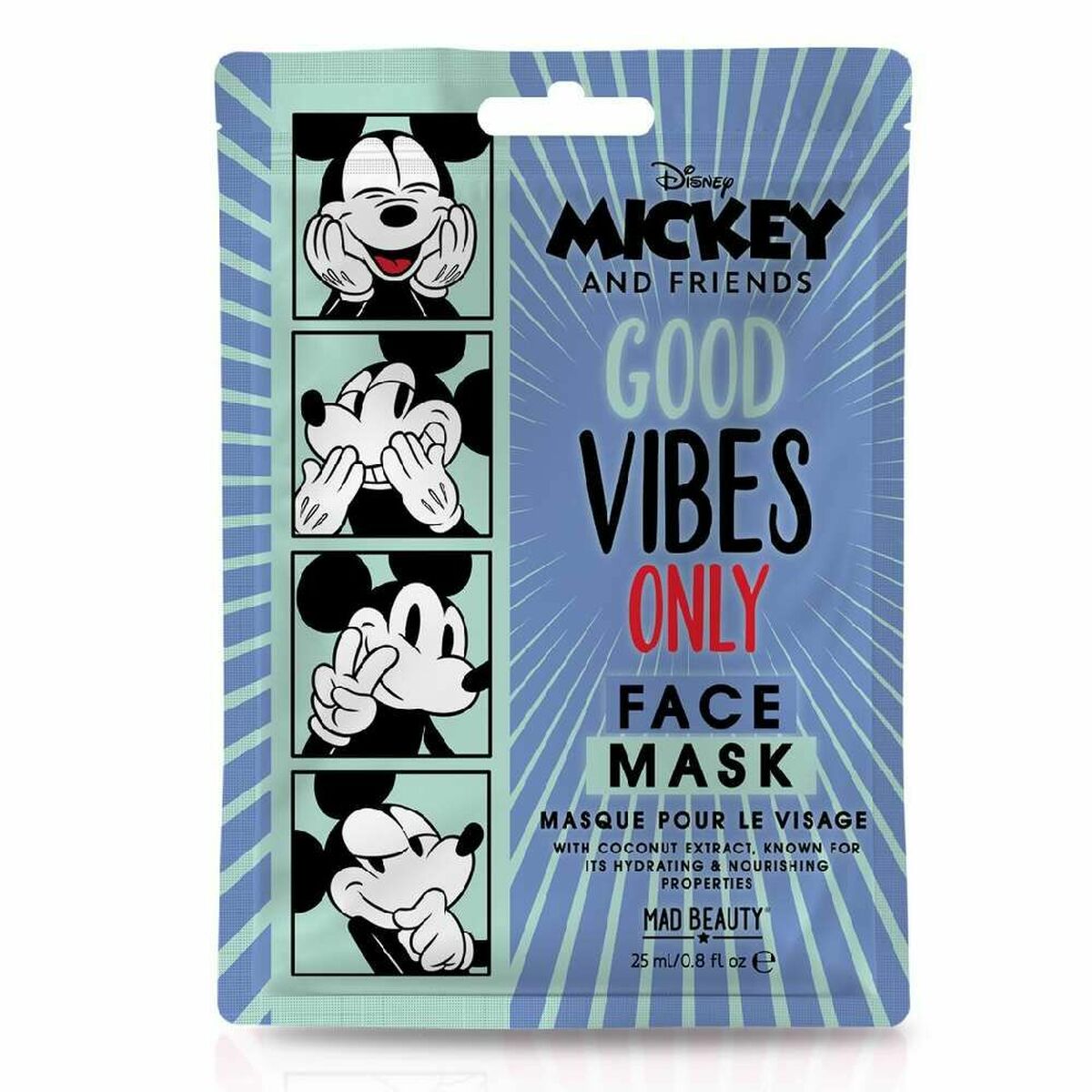 Maseczka do Twarzy Mad Beauty Disney M&F Mickey (25 ml)