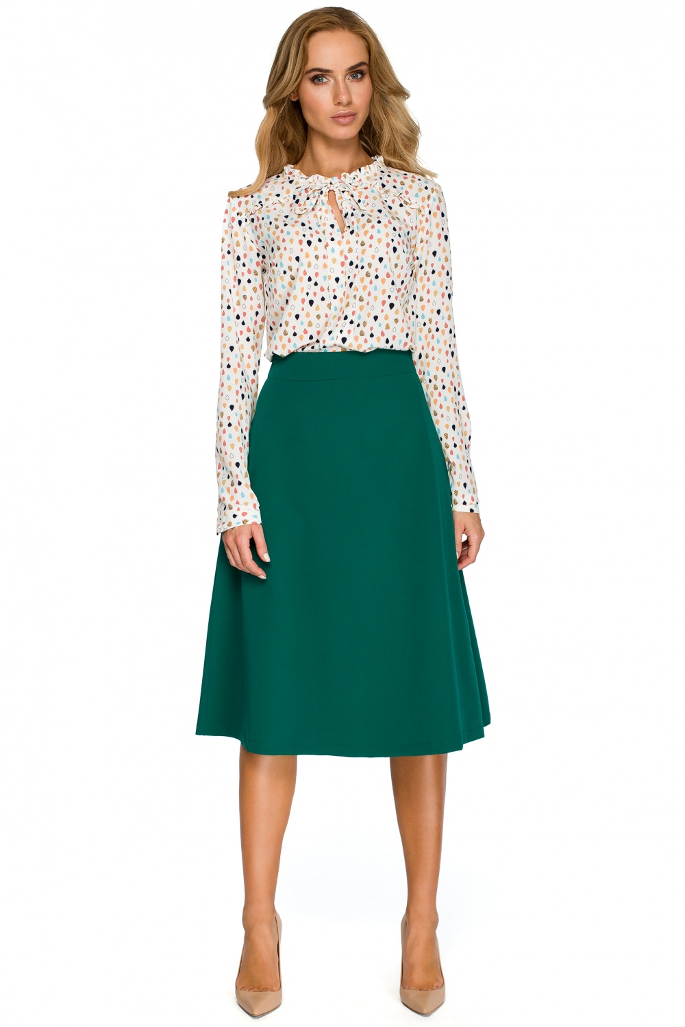  Skirt model 124820 Stylove  green