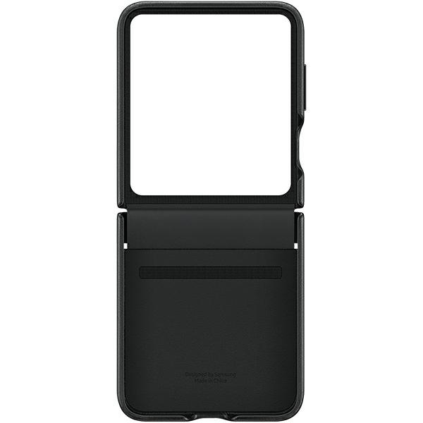 Samsung Galaxy Z Flip 5 EF-VF731PBEGWW black Flap ECO-Leather Case