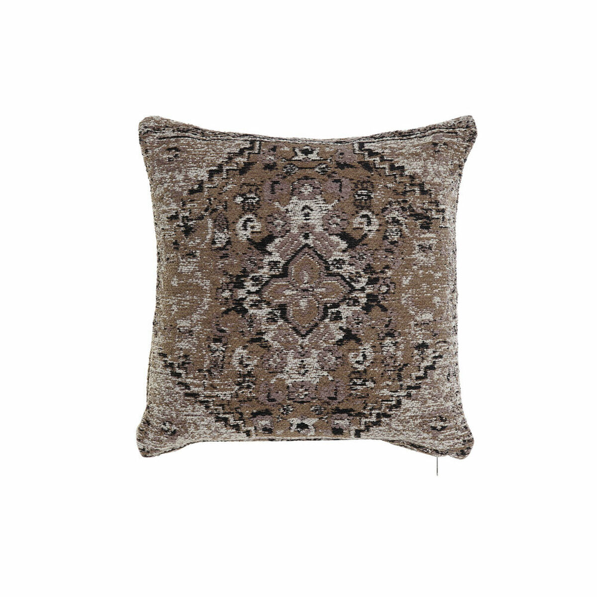 Cushion DKD Home Decor Black Brown 45 x 12 x 45 cm White