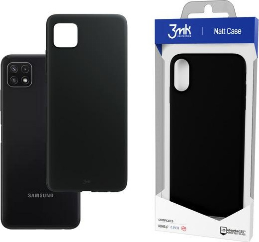 3MK Matt Case Samsung Galaxy A22 5G black
