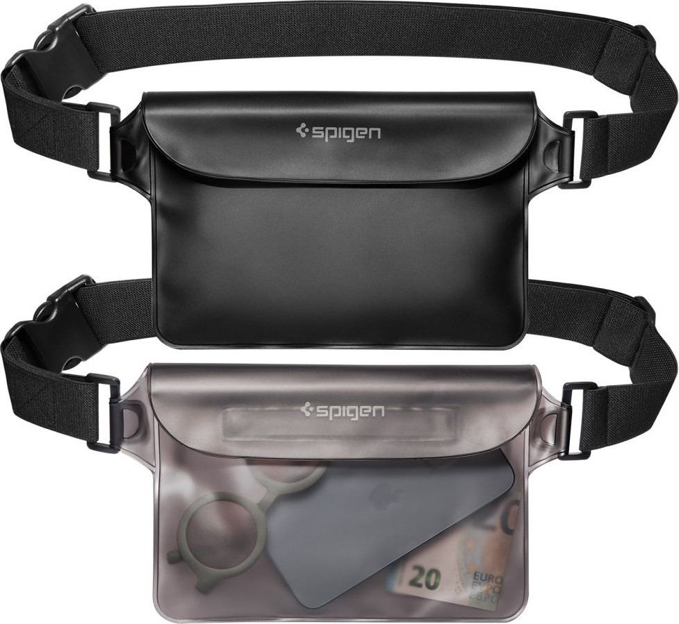 Spigen A620 Universal Waterproof Waist Bag Black