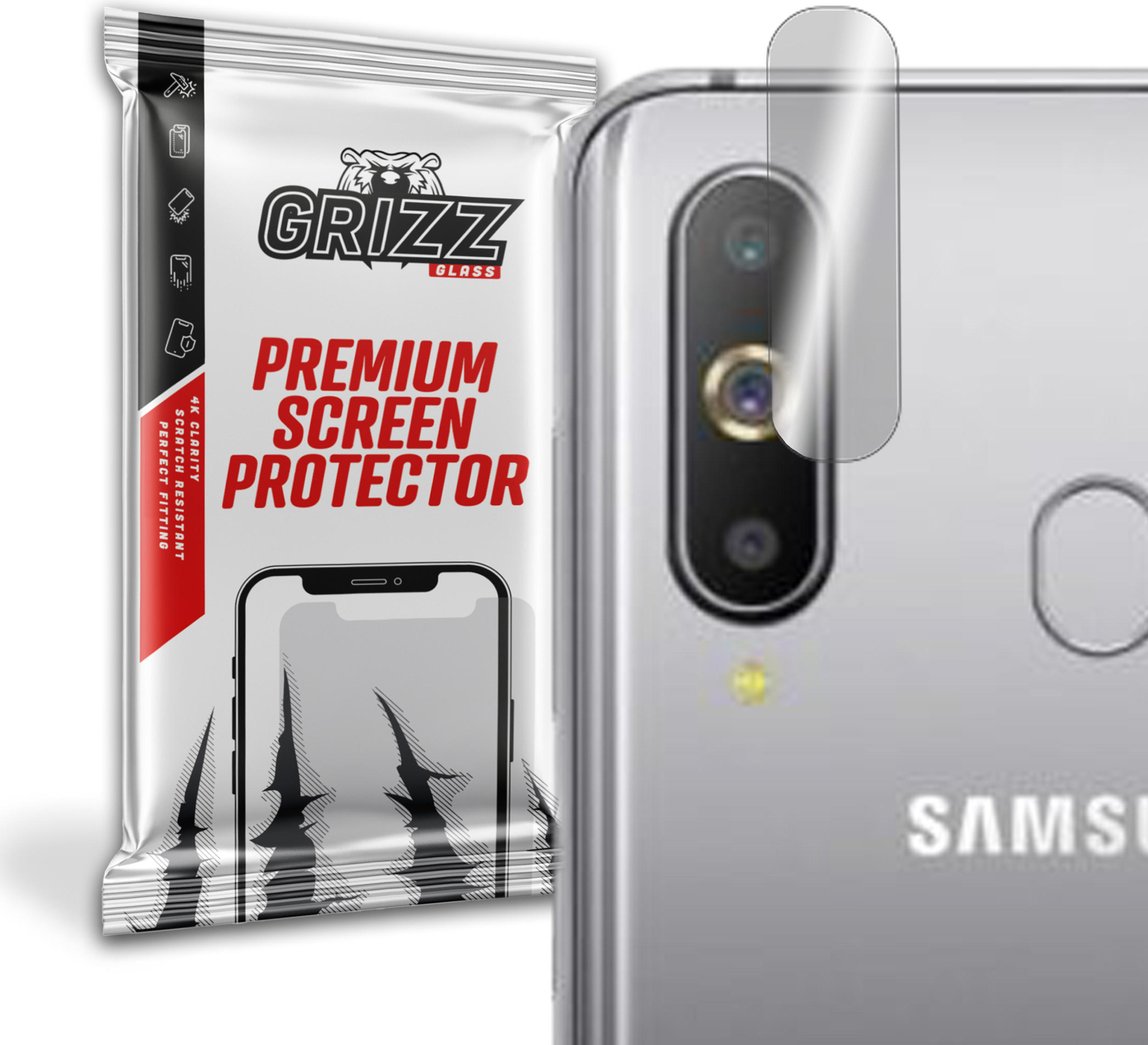 GrizzGlass HybridGlass Camera Samsung Galaxy A9 Pro 2019