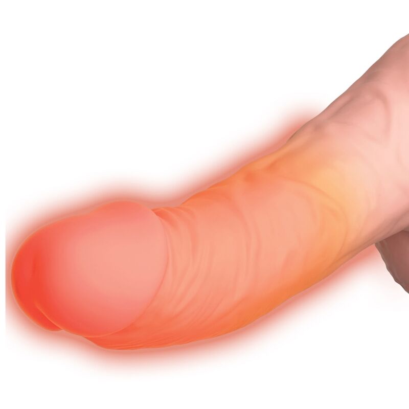KING COCK PLUS TRIPLE THREAT - LIGHT SKIN TONE