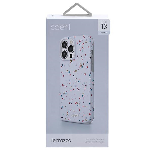 UNIQ Coehl Terrazzo Apple iPhone 13 Pro Max natural white