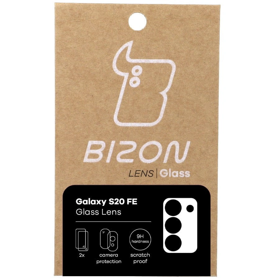 Bizon Glass Lens Samsung Galaxy S20 FE [2 PACK]