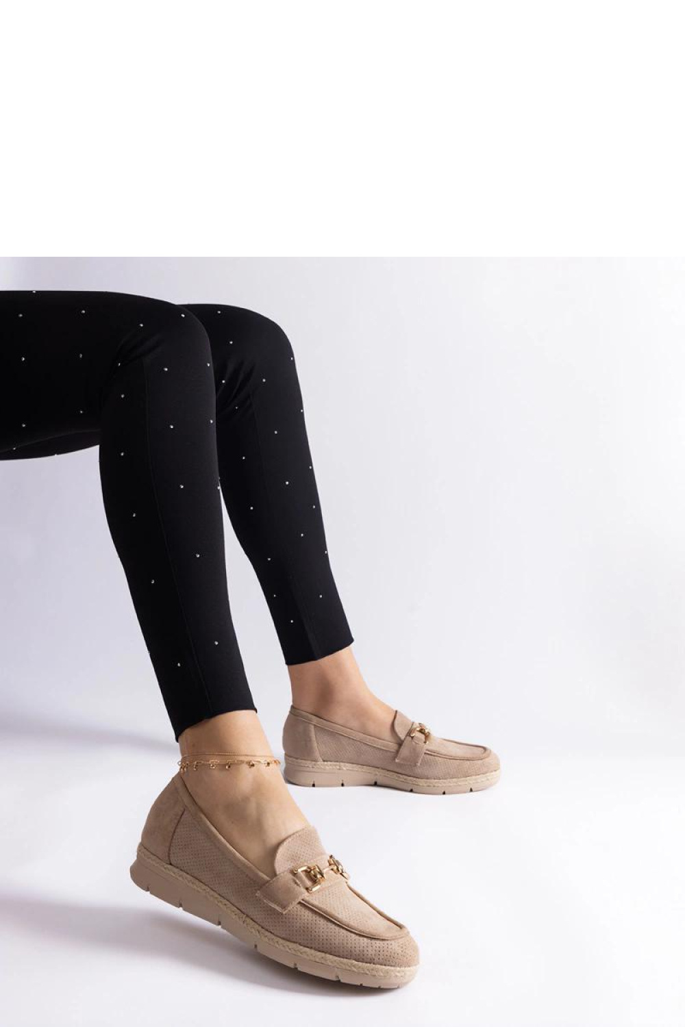  Mocassin model 207173 Solea  beige