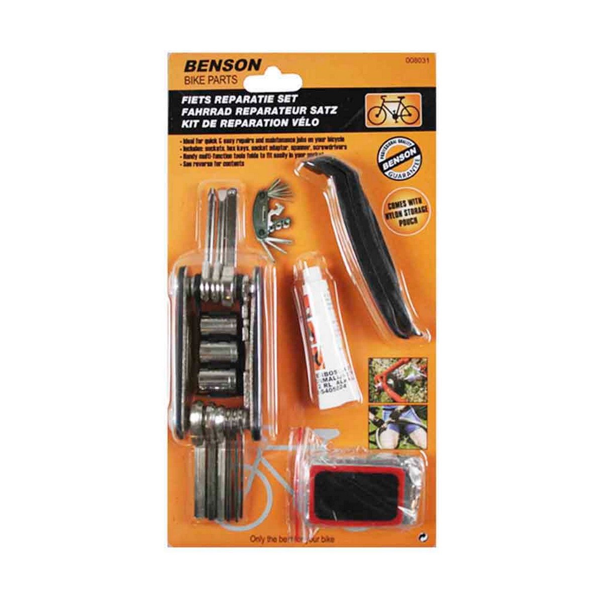 Repair kit Bensontools Bicycle 9 Pieces