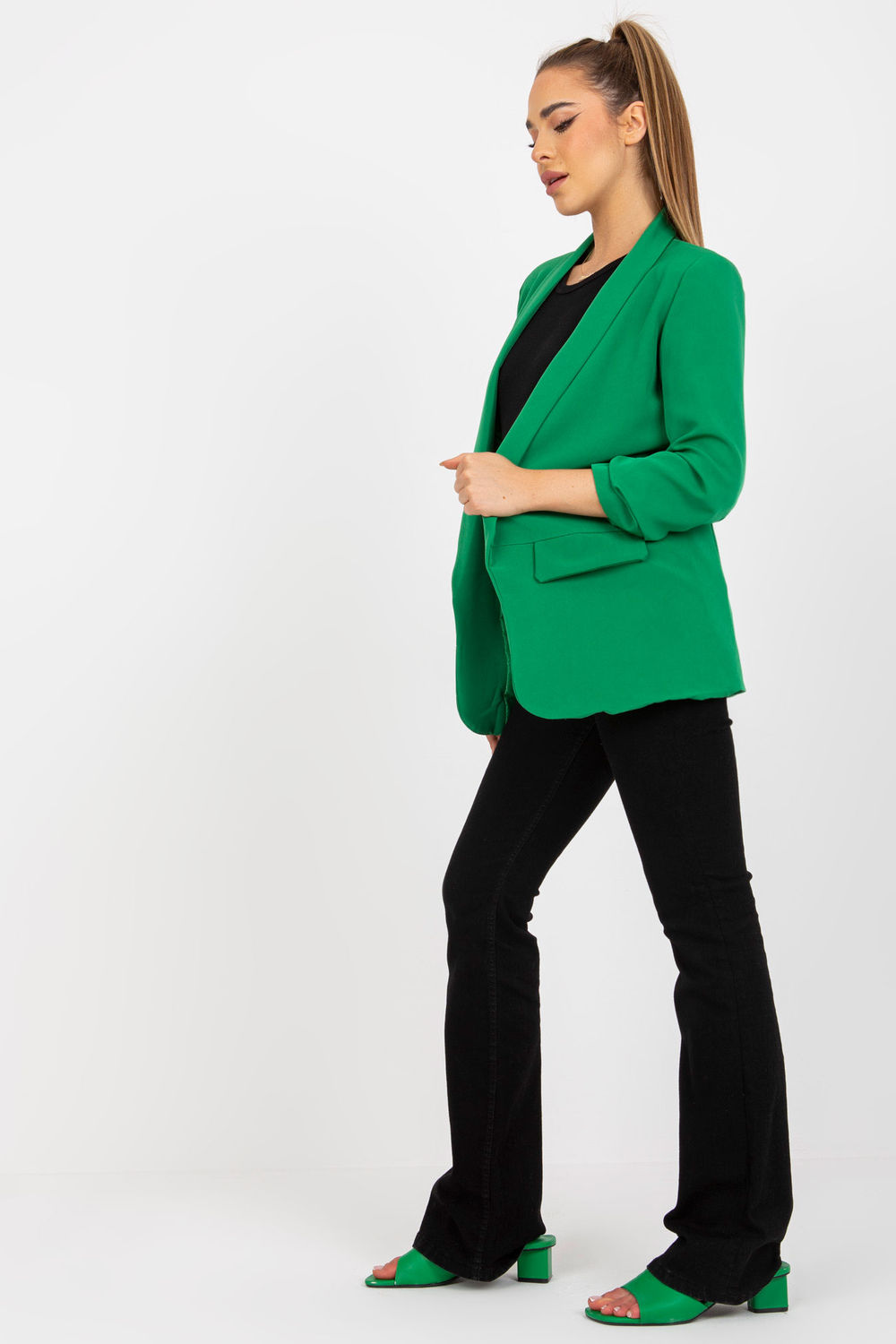  Jacket model 171269 Och Bella  green