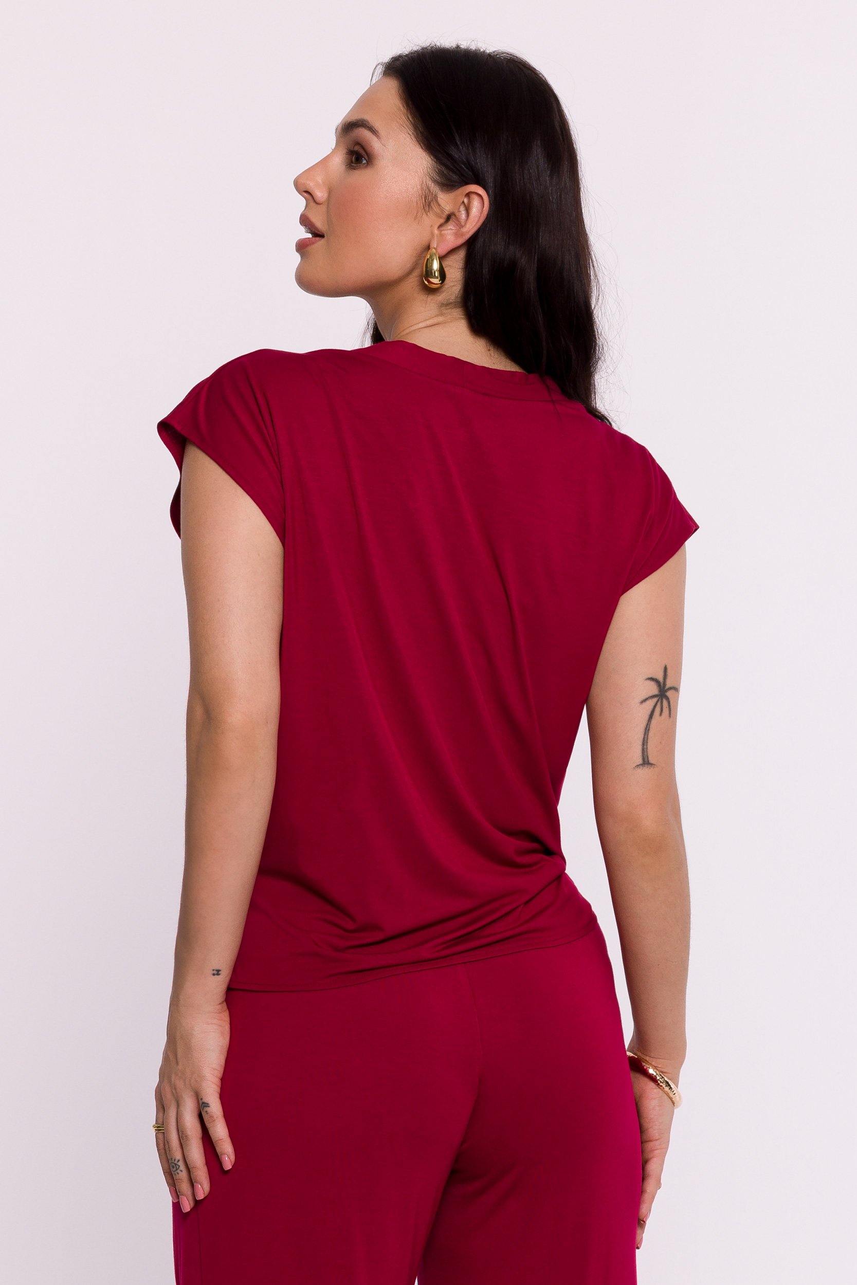  Blouse model 193664 BeWear  red