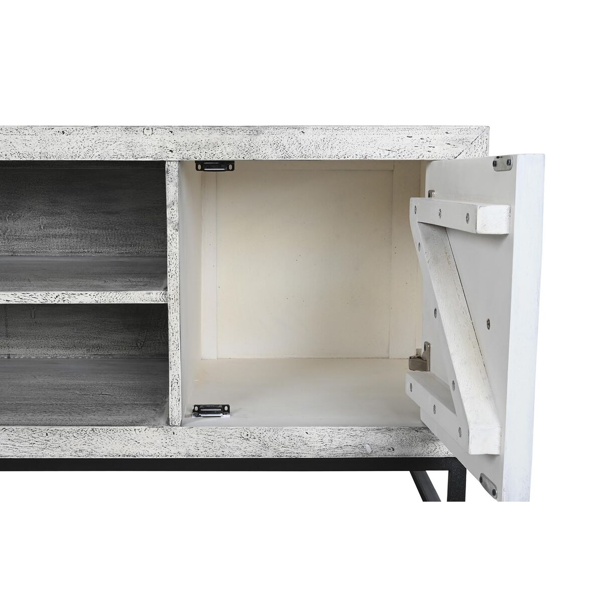 TV furniture DKD Home Decor Ceramic Mango wood (130 x 40 x 56 cm)