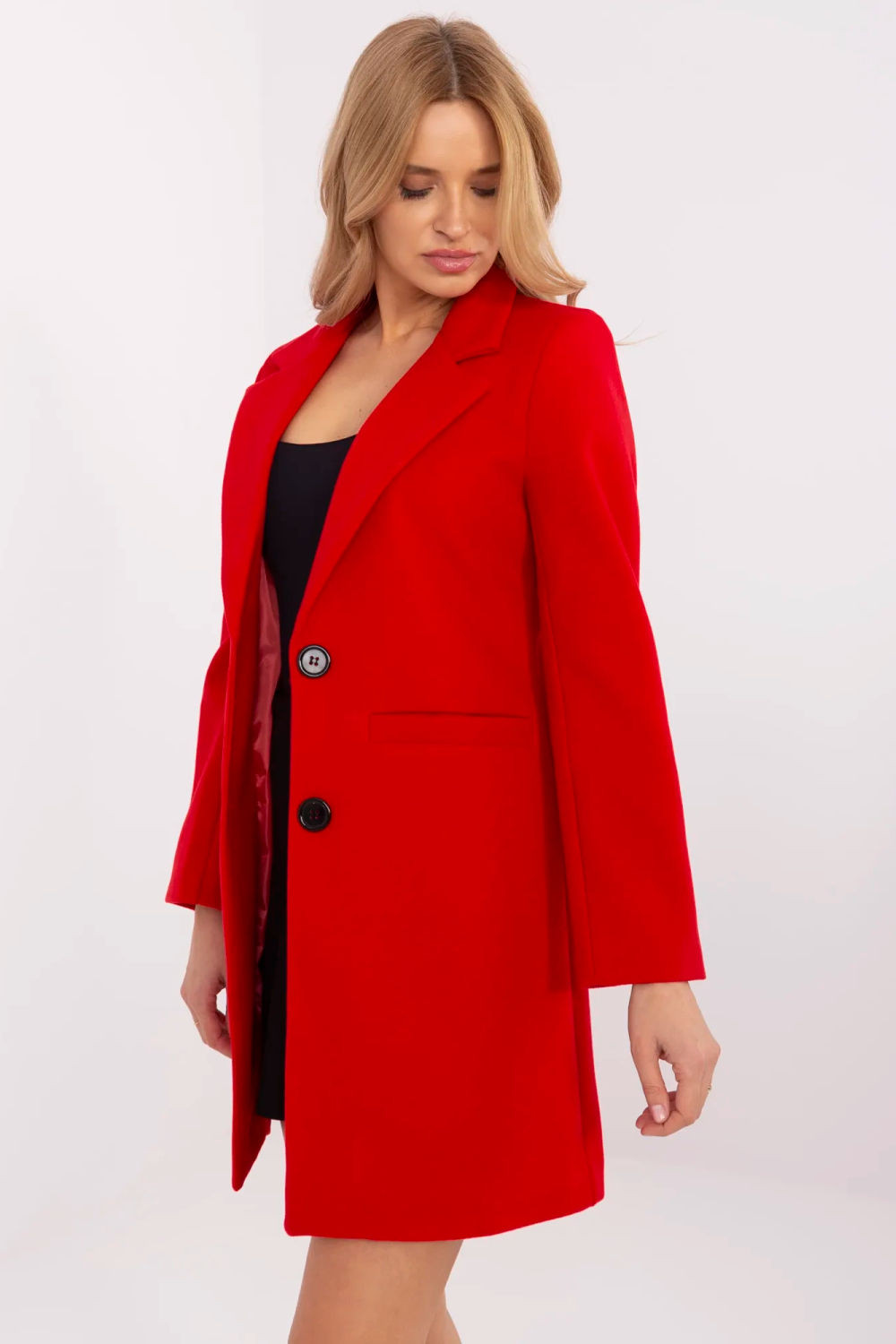  Coat model Och Bella  red