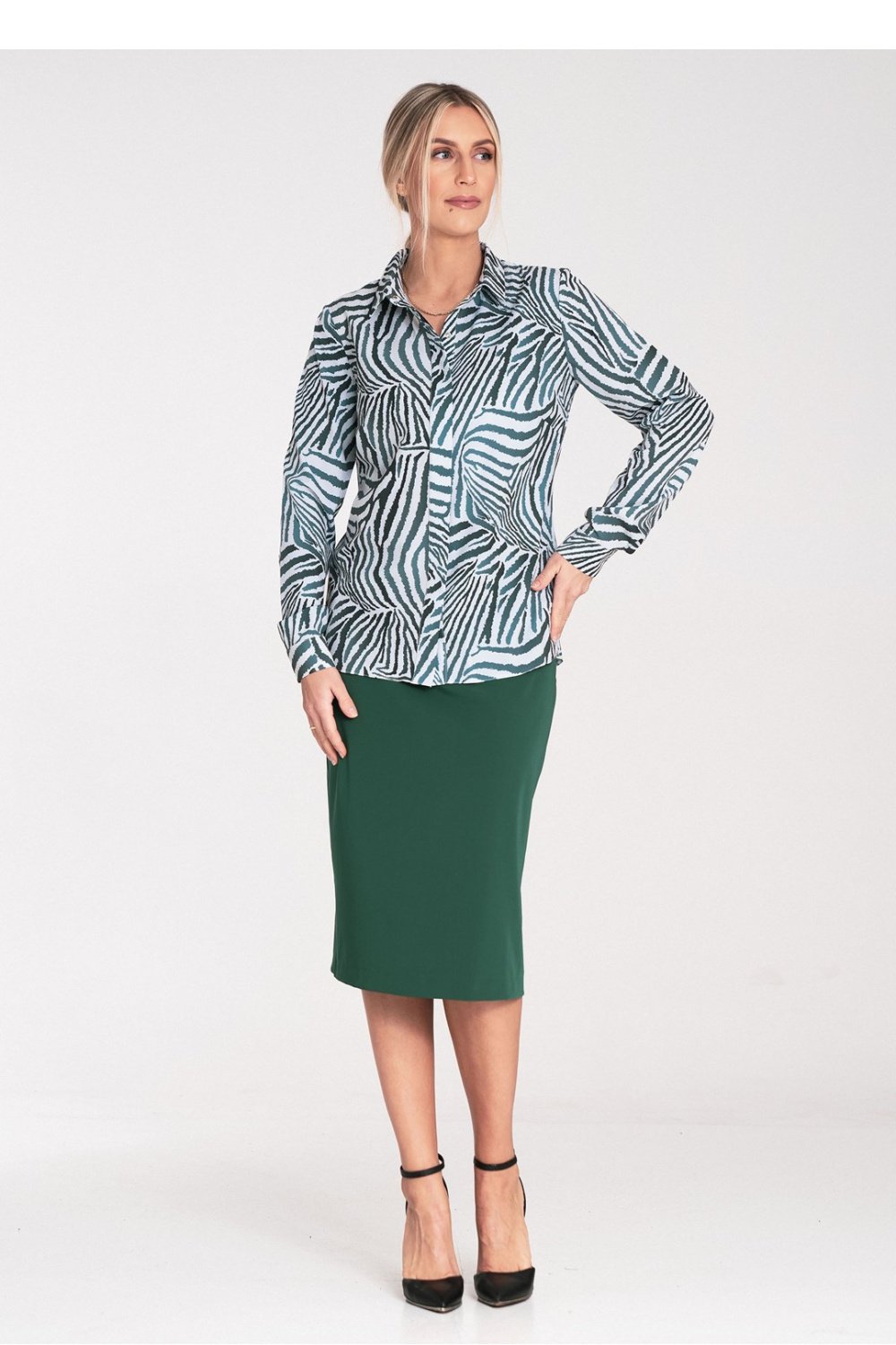  Long sleeve shirt model 204302 Figl  multicolor