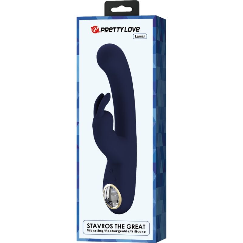 PRETTY LOVE - LAMAR RABBIT VIBRATOR & BLUE G-SPOT